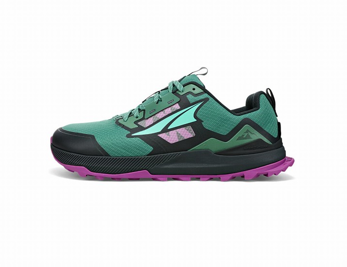 Black / Turquoise / Purple Men's Altra Lone Peak 7 Trail Running Shoes | GX5023694