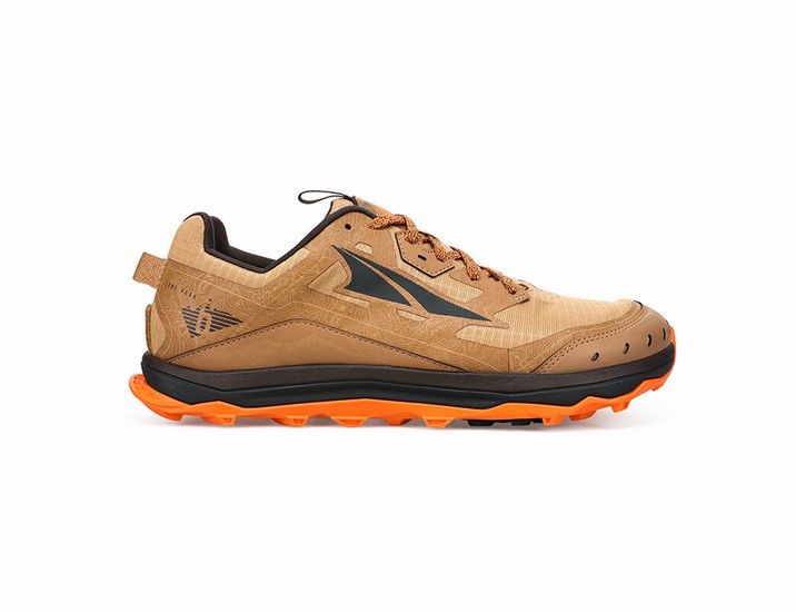 Brown / Coffee Men's Altra Lone Peak 6 Trail Running Shoes | RI5807914