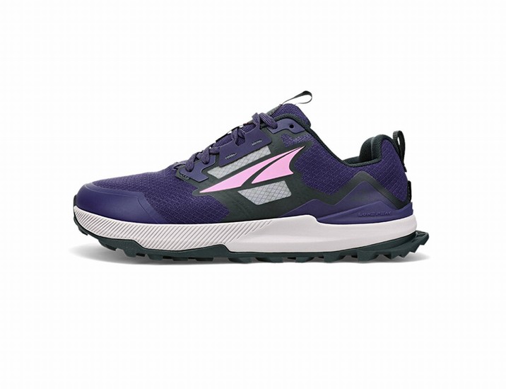 Dark Purple Women's Altra Lone Peak 7 Trail Running Shoes | WL8234976