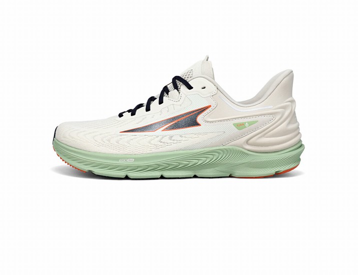 Grey / Green Men's Altra Torin 6 Road Running Shoes | ZN2495061