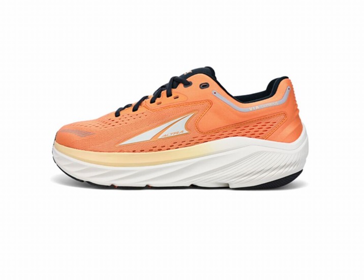 Orange / White / Black Men's Altra Via Olympus Road Running Shoes | DS6329075