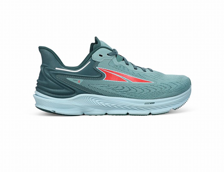 Turquoise Women's Altra Torin 6 Road Running Shoes | HD4618093