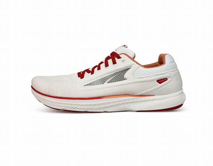 White / Red Men's Altra Escalante 3 Road Running Shoes | IX8029143