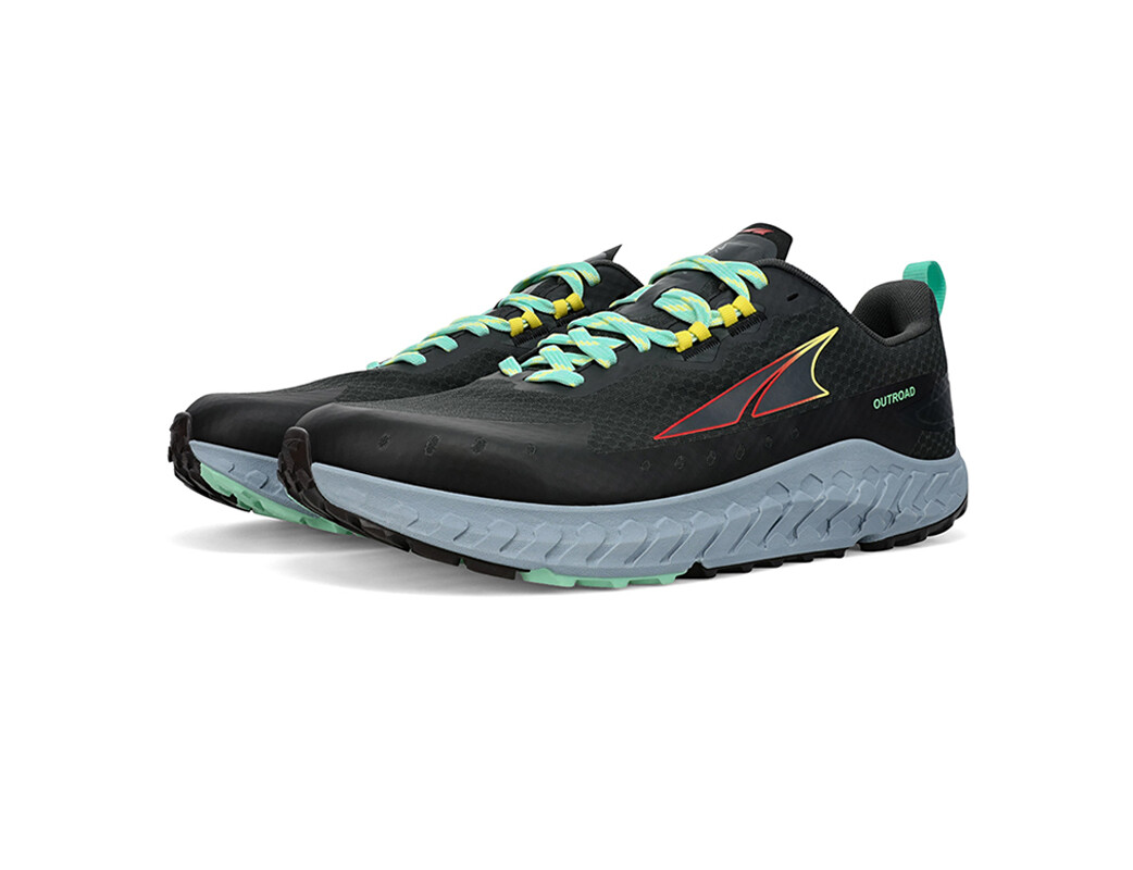 Black / Blue Men's Altra Outroad Trail Running Shoes | RP0347682