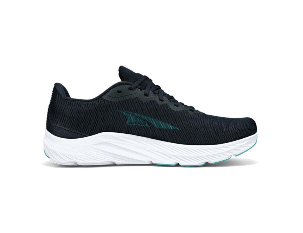 Black / Green / White Men's Altra Rivera 3 Road Running Shoes | RE2380694