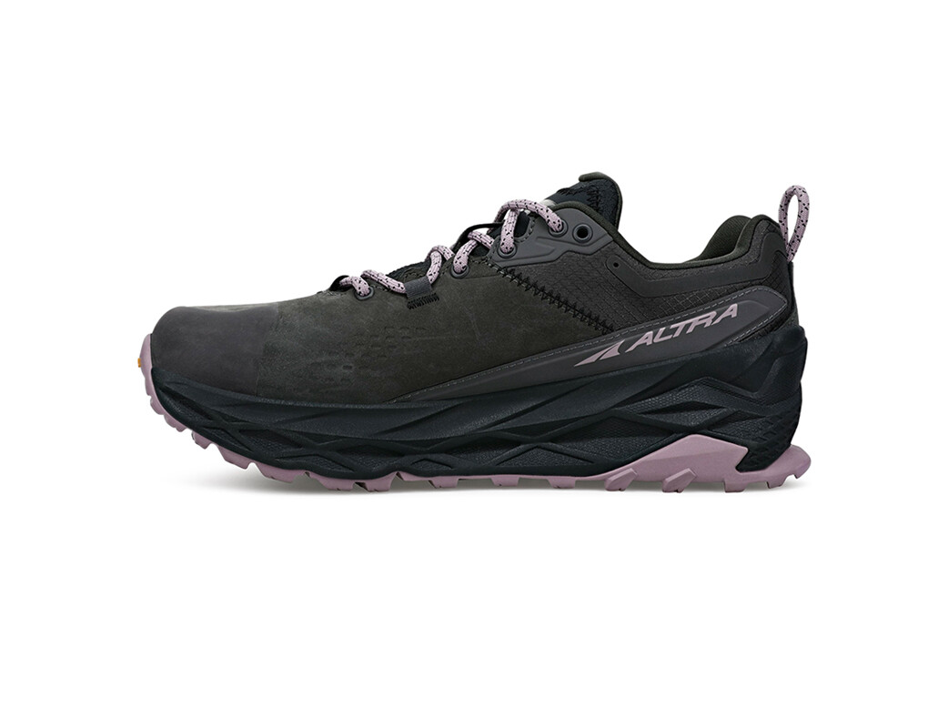 Black / Purple Women's Altra Olympus Low GTX Hiking Shoes | ZH9671234