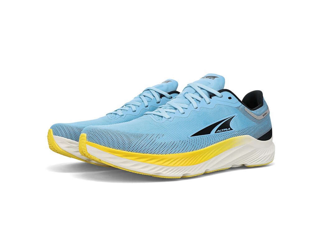 Blue / Yellow / Black Men's Altra Rivera 3 Road Running Shoes | RH2764035