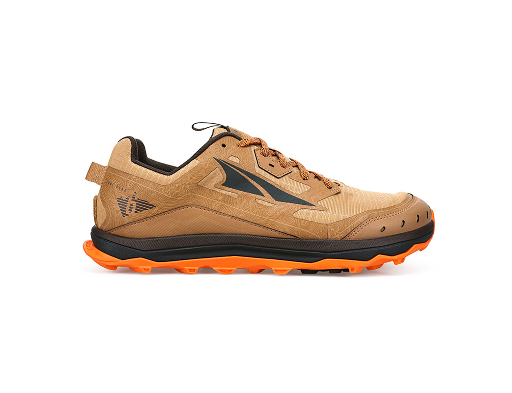 Brown / Coffee Men\'s Altra Lone Peak 6 Trail Running Shoes | RI5807914