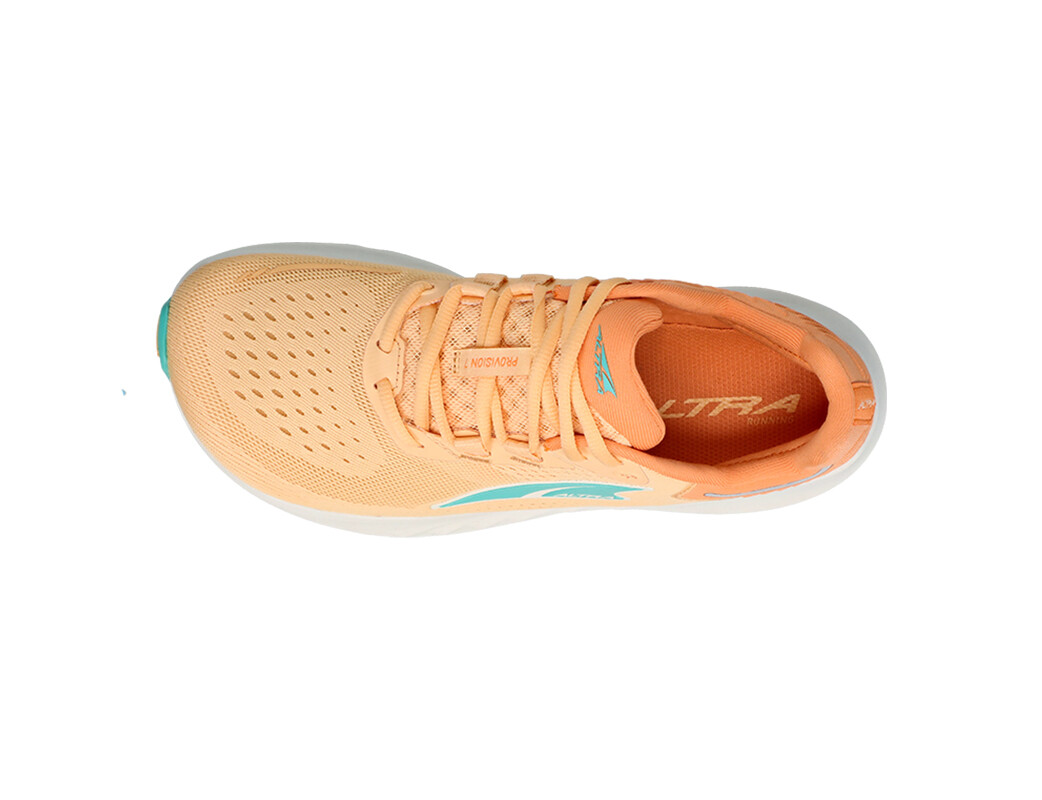 Green / Orange Women's Altra Provision 7 Road Running Shoes | HW8239407