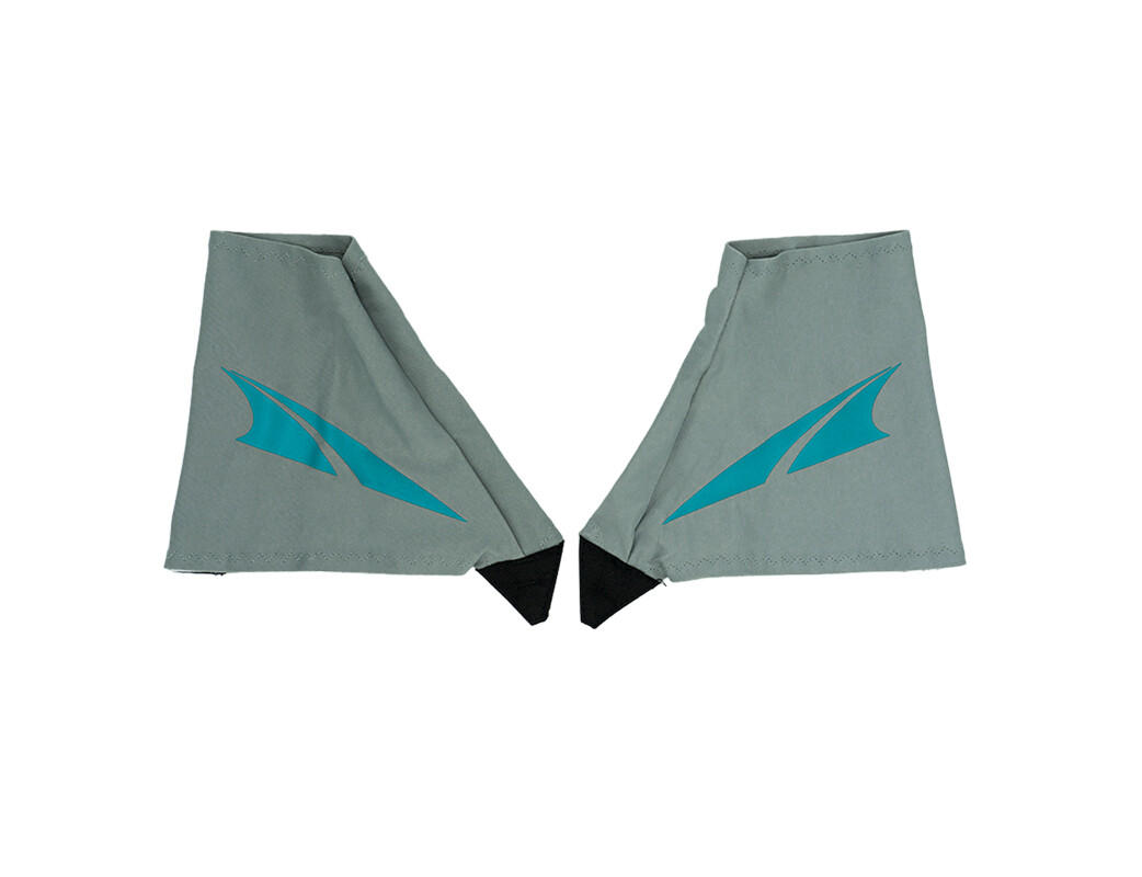 Grey / Turquoise Women's Altra Trail Gaiter Walking Shoes | ZG6498231