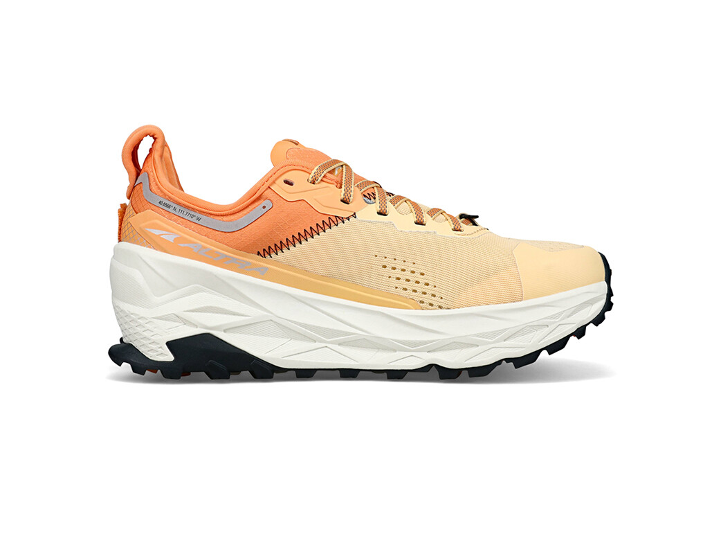 Orange / White Women's Altra Olympus 5 Trail Running Shoes | DV4693281