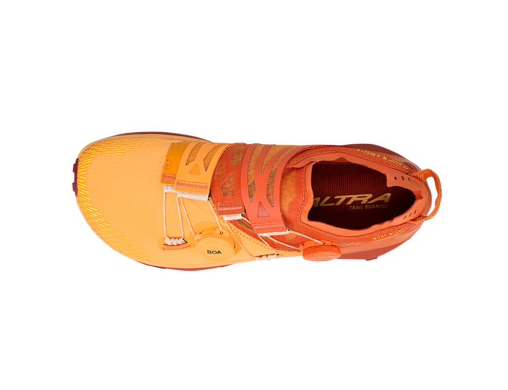 Orange Women's Altra Mont Blanc Boa Trail Running Shoes | MJ6701459