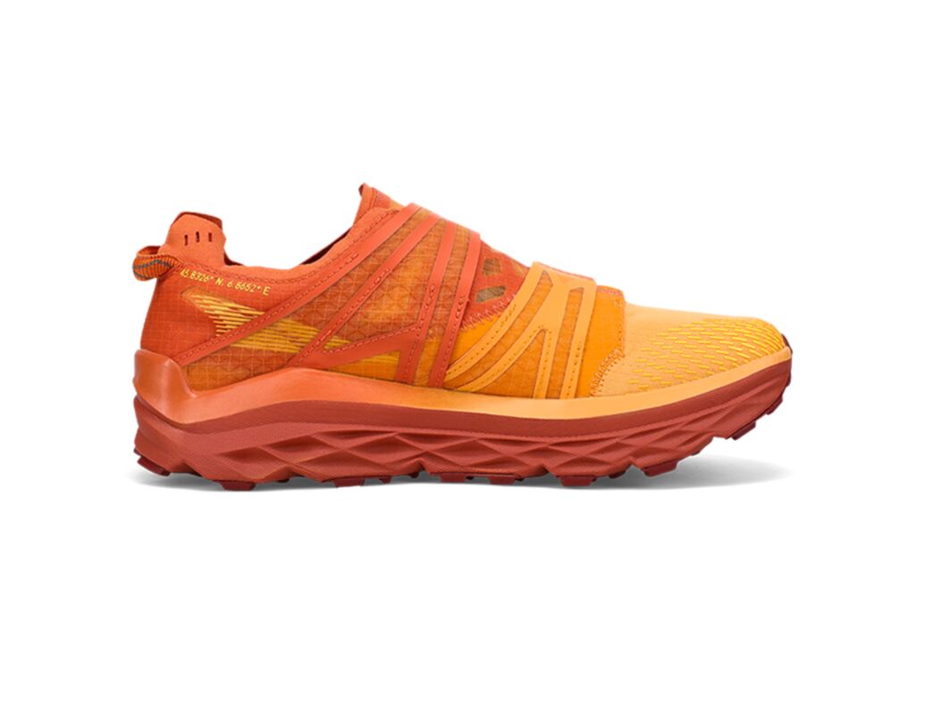 Orange Women's Altra Mont Blanc Boa Trail Running Shoes | MJ6701459