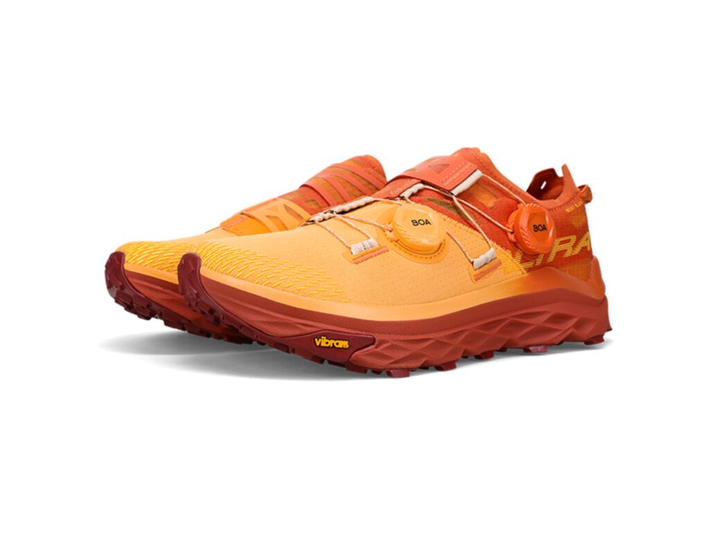 Orange Women's Altra Mont Blanc Boa Trail Running Shoes | MJ6701459