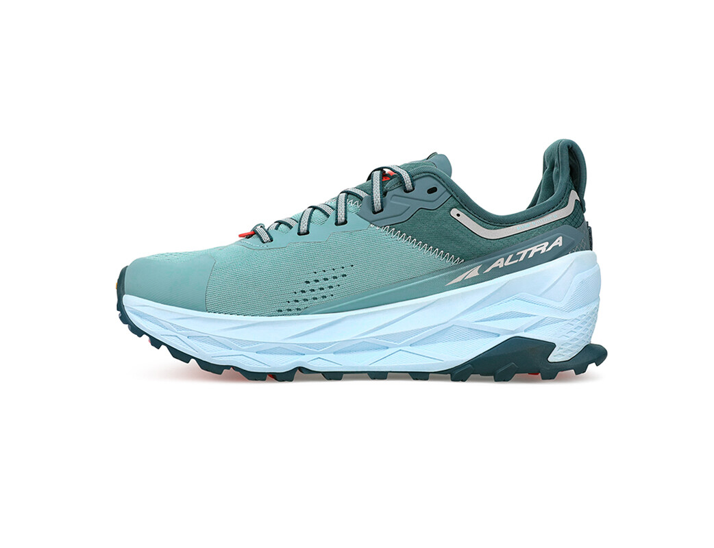 Turquoise / Orange Women's Altra Olympus 5 Trail Running Shoes | CW0741632