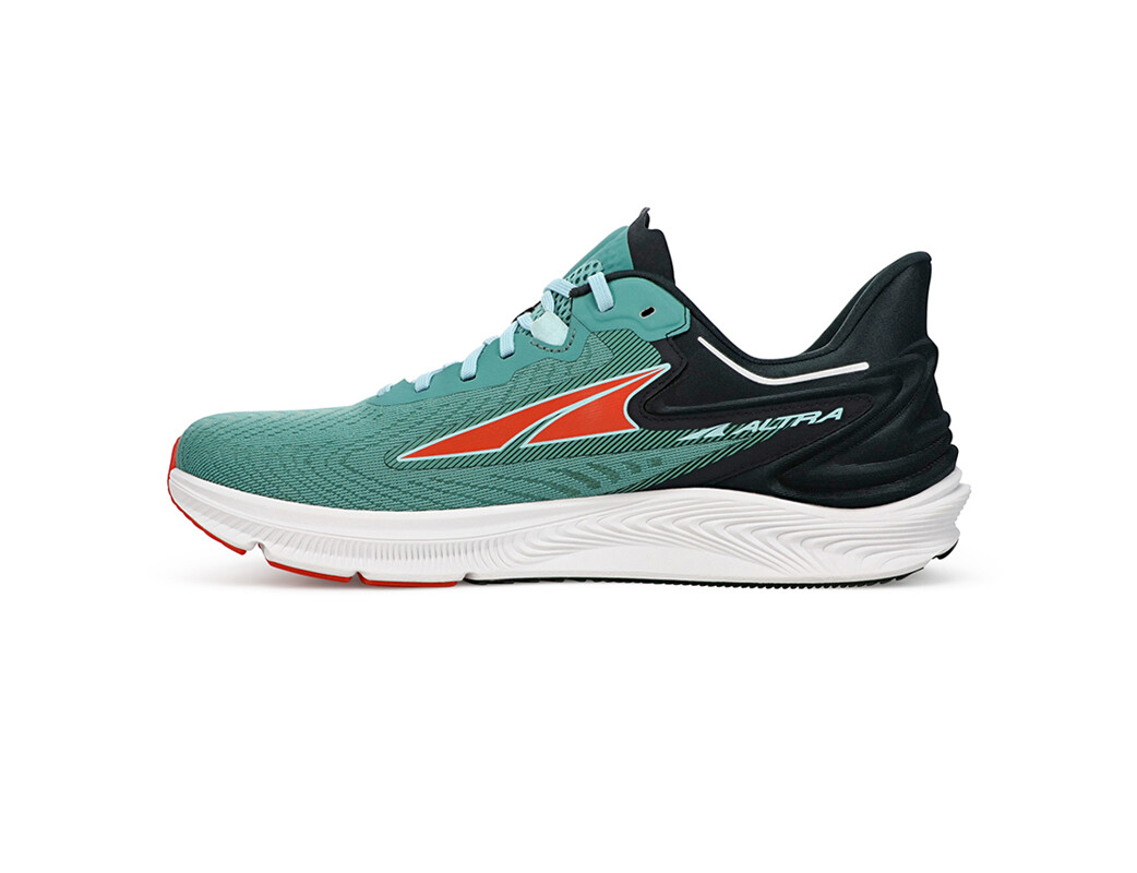 Turquoise / Red / Black Men's Altra Torin 6 Road Running Shoes | ZI2083516