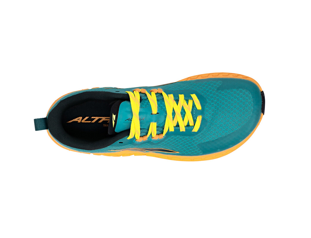 Turquoise / Yellow Women's Altra Outroad Trail Running Shoes | YZ3481260