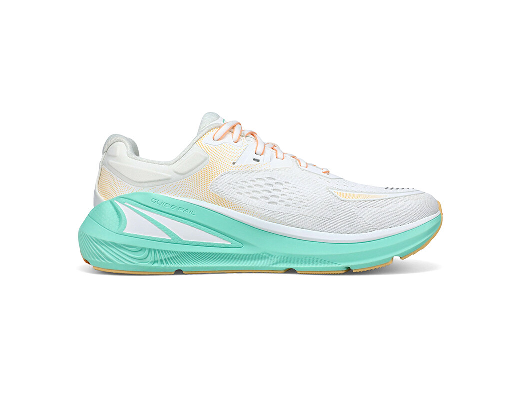 White / Green / Orange Women's Altra Paradigm 6 Road Running Shoes | YC0317862