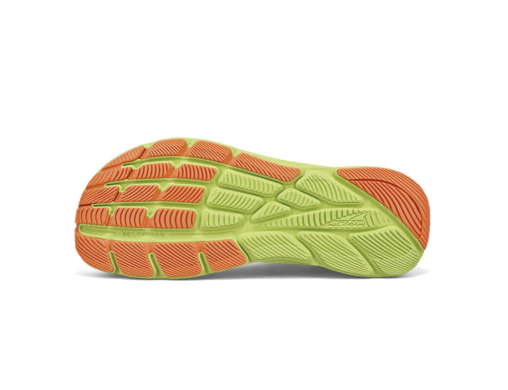 White / Green / Orange Women's Altra Rivera 3 Road Running Shoes | GI7928031