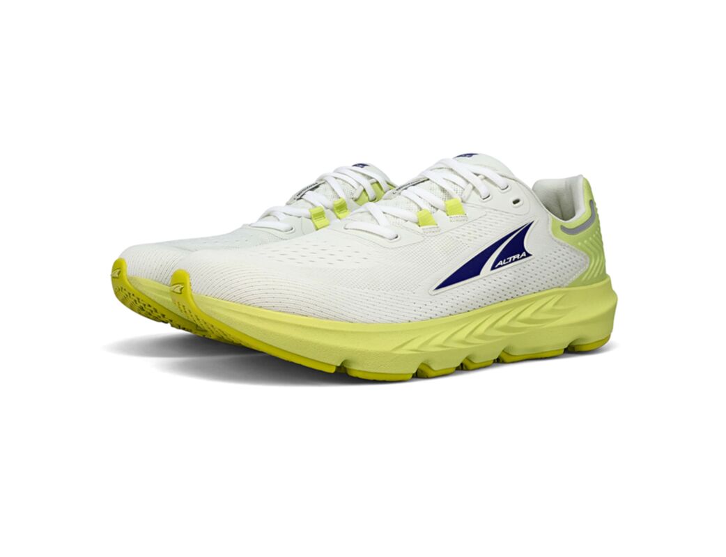 White / Green Women's Altra Provision 7 Road Running Shoes | KC4869231