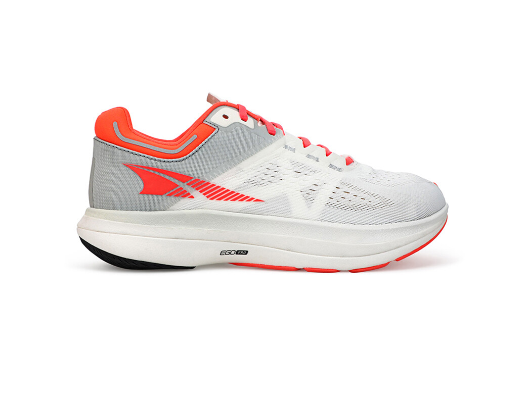 White / Orange Women\'s Altra Vanish Tempo Road Running Shoes | SG2431560