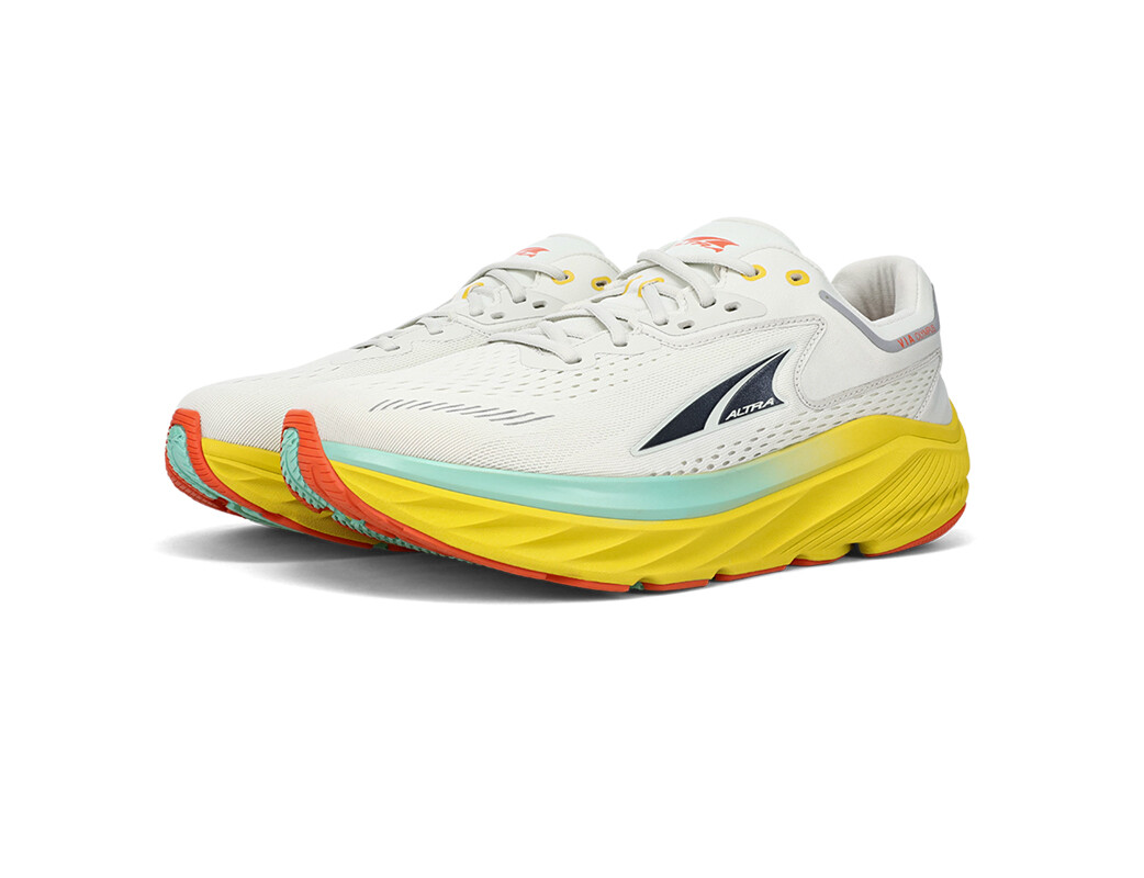 White / Yellow / Blue / Orange Men's Altra Via Olympus Road Running Shoes | YC6190573