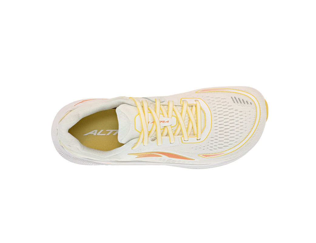 Yellow / White Women's Altra Paradigm 6 Road Running Shoes | NS3709145